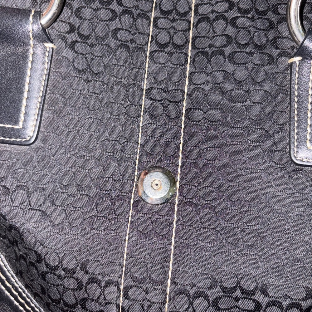 Vintage Coach 3648 Canvas Satchel Signature Soho - Picture 11 of 12